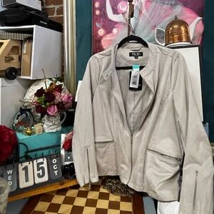 Mo-Ka Faux Leather Jacket